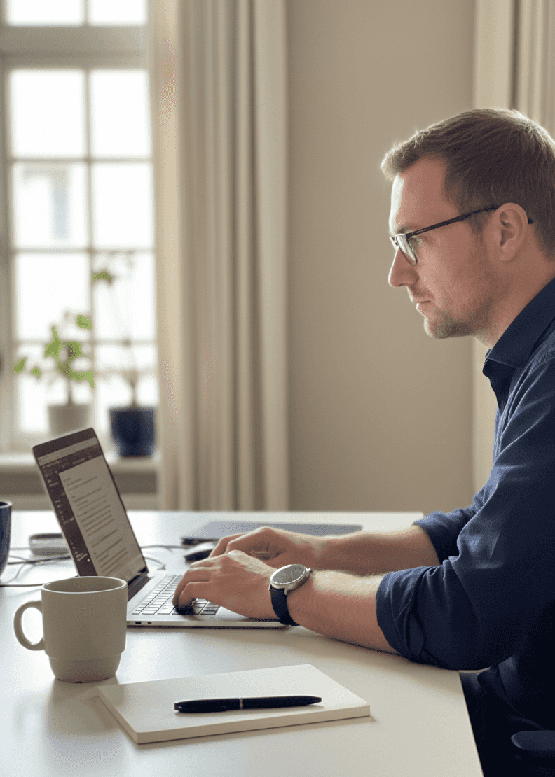 female developer doing custom software development